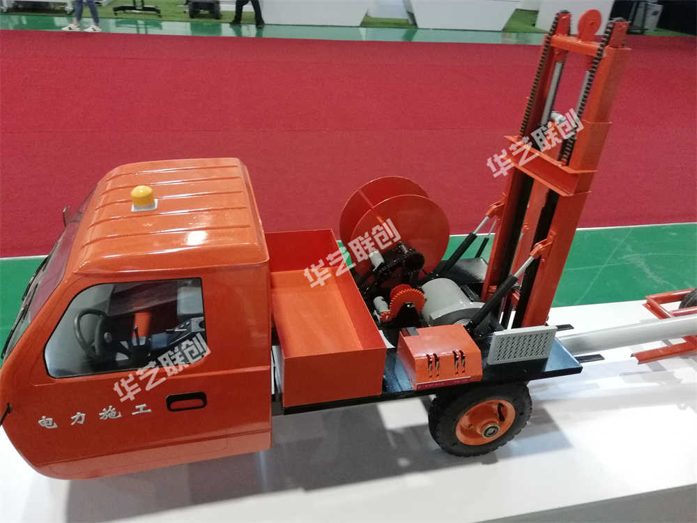 電力施工車(chē)輛模型